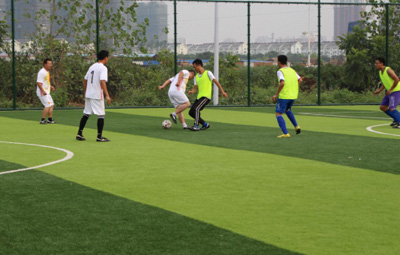 國禎環保合肥區域公司舉辦職工足球友誼賽